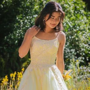 Gold Prom Dress (SOLD)